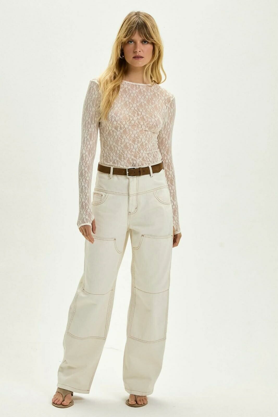 Imagem de Calça Tassia Off White Le Blog